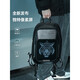 Divo Dot Sound Pixel Mochila Cyberwind Cycling Motorcycle Led Pantalla de computadora Bolsa a gran capacidad Píxel de doble hombro impermeable - Bolsa cibernética - Paquete de caja de regalo