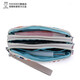 Naichite (naichita) bolso de embrague para mujeres estilo coreano de moda para mujeres con cremallera.
