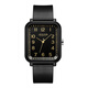Julius New Simple and Fashionable Digital Square Dial pour les étudiants de jeunesse Examen Junior High School Women's Watch JA-1477 Elegant Purple