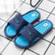 Huinubi slippers men's summer fashion wear Korean style personalized indoor and outdoor trendy bathroom anti-slip sandals beach flip-flops Black rice (9859) 42 (42-43)
