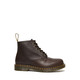 马丁（DR.MARTENS）101英伦男女夏季舒适百搭疯马皮棕色女中帮马丁靴 深棕色 39