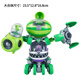PLANTS VS ZOMBIES Plants vs. Zombies Genuine Authorized Boy Launches Transformed Toy Robot Plant Three-in-One