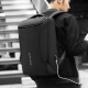 Marco Leden Backpack Men's 17.3-inch Laptop Bag Business Backpack School Bag MR9031 Elite Black Upgraded Model