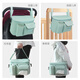 Jingmengyuan Baby Kinderwagenbeutel Babywagen Hanging Bag Haken Aufbewahrung Aufbewahrungsbeutel Baby Walking Baby Walking Artefakt Elektroauto Schwarz