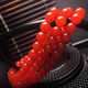
Jiangjiyueliangshan cherry red 108 southern red agate bracelet with multiple circles full of flesh and color single circle Buddhist bead bracelet SN6995 Collection grade 108 8mm