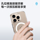 蓝猩先生【冰透简约】适用苹果16promax手机壳iphone16promax保护套Magsafe磁吸气囊防摔无线充电保护壳	