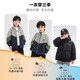 Zuoxi Boys' Polar Fleece Jacket 2025 Spring and Autumn Children's Fleece Jacket Medium and Big Children's Autumn Top Navy Blue 120