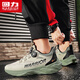 
Warrior running shoes men's rotating button men's shoes wear-resistant sports shoes men's 3899 sand color/military green 44