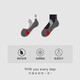 
FALKE German Eagle Imported BC5 Sports Riding Universal Men and Women Breathable Moisture Wounding Medium Socks 16864/16887 3010- Black - 1 pair One Size 37-38