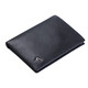 SaTCHI men's short wallet business casual cowhide vertical wallet gift box birthday gift men