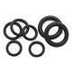 JINGGONG wire diameter 3.1mm-5mm nitrile rubber o-ring seal o-shaped rubber ring oil seal seal black gasket outer diameter 14*wire diameter 4 (20 pieces)