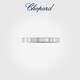 Chopard star same style ring for women 18K gold plain ring narrow version ring couple style wedding gift official authentic 18K white gold/no diamonds 59
