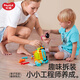 
HUILE TOYS Children's toys, trucks, engineering cars, planes, infants, children's toys, 1-3 years old, boys and girls, gifts