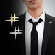 Gu ran exquisit kleiner Brosche High-End-Herren-Corsage-Anzug Halsband Schnalle Pin Accessoires Hemdkragen Abzeichen, um Freunden Geburtstagsgeschenk zu geben