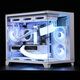 Gigabyte i5 14600KF/RTX5070Ti/5060TI Snow Eagle Ice Falcon water-cooled pure white sea view room network game live broadcast AI design rendering desktop home computer host five i5 14600KF丨5070 Snow Eagle