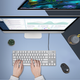 Logitech K835 Clavier câblé, conception compacte de l'arbre mécanique, Clavier portable de frappe de jeu de jeu, Keycap punk personnalisé, 84 touches, cadeau d'anniversaire [K835 Red Arbre] Blanc