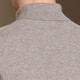 Antonio soft waxy thickened soft Australian wool classic turtleneck sweater for men autumn and winter warm solid color sweater camel L 50 (175/92A)
