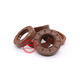 
15*21*22*24*25*26*27*28*4*5*6*7*8*10 Fluorine glue skeleton oil seals are complete in size 15254 ten