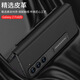 fold5手机壳翻盖皮套三星折叠屏素皮笔槽支架全包防摔保护套 全包翻盖皮套笔槽-【碳纤纹】附笔 三星fold5