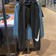 Nike (Nike) Pantalones de chándal Pantallas de hombres 2025 Spring New Fitness entrenamiento para correr pantalones informales Cómodos Pantalones largos transpirables FQ6996-010 Black Knitt XL