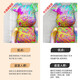 萌依儿（Mengyier）芝麻街kaws公仔玄关装饰画简约卡通挂画网红暴力熊潮牌客厅墙的 莫小邪1389 50*70cm水晶膜单联画 黑边