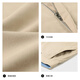 Seven Wolf casual shorts [cold cotton, instant cool] Men's summer new style of cropped pants thin and comfortable men's pants 701 (khaki) 33 A