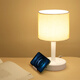
Yanaijie LED decorative desk lamp socket integrated simple modern home bedroom remote control bedside table light ins internet celebrity night light 688 white USB model with dual USB 0.8 meters