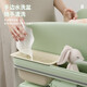 
ULOP Diaper Table Baby Care Table Multi-function Newborn Diaper Change Bath Bathroom Foldable Deluxe Green Diaper Table [small water basin + toy stand + free