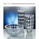 BOHEMIA Czech imported crystal glass fruit plate home gift fruit plate fruit bucket basin decoration light luxury home DIAMOND diamond fruit bucket 325mm