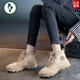 
Woodpecker 2025 new autumn and winter thick-soled casual Martin boots for women's internet celebrity student desert boots British style short boots trend Khaki 37