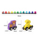 Magnetic digital train children's early education puzzle cognitive toys wooden 3-year-old baby magnetic assembly building blocks Digital train [12 sections] Upgraded magnetic force