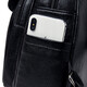 Mochila fresca para mujeres nuevas mochila de moda con patrón de piel de oveja gran capacidad coreana versátil bolso de madre para mujeres