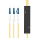 Oudu Telecommunications Grade Faser-Splitter 1 Punkt 2 Faser-Splitter Ein Punkt 2 Single Port Square Head LC/UPC Box Typ/Kegel Typ 2 Meter 12128-1 Punkt 4 Splitter LC (UPC) 2 Meter