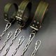 Rabbit dog chain traction rope anti-biting iron chain large dog collar dog walking rope small Corkin German shepherd dog chain thick 2.5 mm (recommended 18 Jin Jin equal to within 0.5 kg) 1 meter long