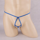 [Confidential delivery] Sexy underwear men's thong men's underwear sexy full transparent T-pants passion free nightclub open large size gay gay men masturbate alternative transparent red one size