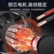 HUIJUN Computer Industrial Control CPU Cooling Fan Silent Large Air Volume Intelligent Monitoring Speed ​​3PIN Cabinet DC12V Three-wire Fan 120*120*38MM-12v 0.8A