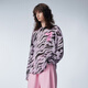 
JNBY/Jiangnan cloth autumn and winter wool sweater for women loose round neck soft fluffy comfortable and casual 5N9313200 683/Mixed light pink S