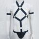 
Wen Shiou Men Muscular Men Nightclub Performance Clothing Underwear Thong Perverted Strap Temptation Men's Special Gay Made Black Unicode