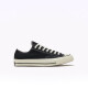 Converse Official 1970er Männer und Frauen klassische Low-Top-Leinwandschuhe schwarz 162058c 162058c/schwarz 40