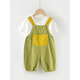 Schwarze Marke Baby Overalls Summer Day Säugling und Kinder Hosen Jungen und Mädchen Kinder gekürzt Hosen Mode neue Stil Kinder grün atmungsaktiv 80 cm