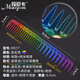 
Manika Haircut Hair Crushing Comb Rainbow Color Hair Stylist Haircut Comb Short Hair Women's Hair Wide Teeth Line Texture Comb Men's Hair Rainbow Comb [M15929]/Flat Hair Comb
