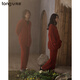 Couple's pajamas with the same language as their zodiac year, winter half-velvet wedding festive home clothes for women, red coral velvet two-piece gift set, men's R1817 L 170 men