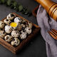 Du Fengnian Easter Eggs for Blessing, Antibiotic-Free Quail Eggs 24 pieces 220g Du Fengnian Easter Eggs for Blessing, Antibiotic-Free Quail Eggs 24 pieces 220g