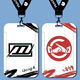 Identity Fifth Wolf Team 487 Pipi Limited Card Set School Card Brand Bus Card U -Bahn Card Card Card Water Card Key Kette B16808 Vier acht acht sieben lange Lanyard + Campus Card Set
