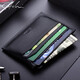
SATCHI Sachi card bag wallet 2-in-1 men's 2025 new brand genuine leather ultra-thin short cowhide truck driver's license [Black] Sachi exquisite gift box packaging