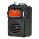 Hanrongda 702 Radio Special neues Modell für ältere Menschen kann regelmäßig ausgeschaltet werden Bluetooth Frequenzmodulationsfrequenzumwandlung Kurzwelle 702 Military Green Standard [Keine Karte]