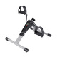 Chaoke (CAOOELCOL) stepper installation-free mini fitness pedal machine rehabilitation machine bicycle upper and lower limbs rehabilitation training fitness equipment silver black - foldable + smart counting