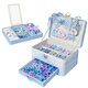Disney Frozen Hair Accessoires Geschenkbox Set Kinderhaus Spielzeug Mädchen Geburtstag Geschenk Prinzessin Elsa