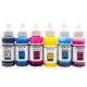 Quality printing T672/674 printer ink is suitable for Epson 1310 1360 1130 1380 11300 l805 T674 light red ink (6500 pages)