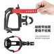 Rock Brothers motorcycle water cup holder adjustable bicycle mountain road bike water bottle holder motorcycle riding bracket black and red